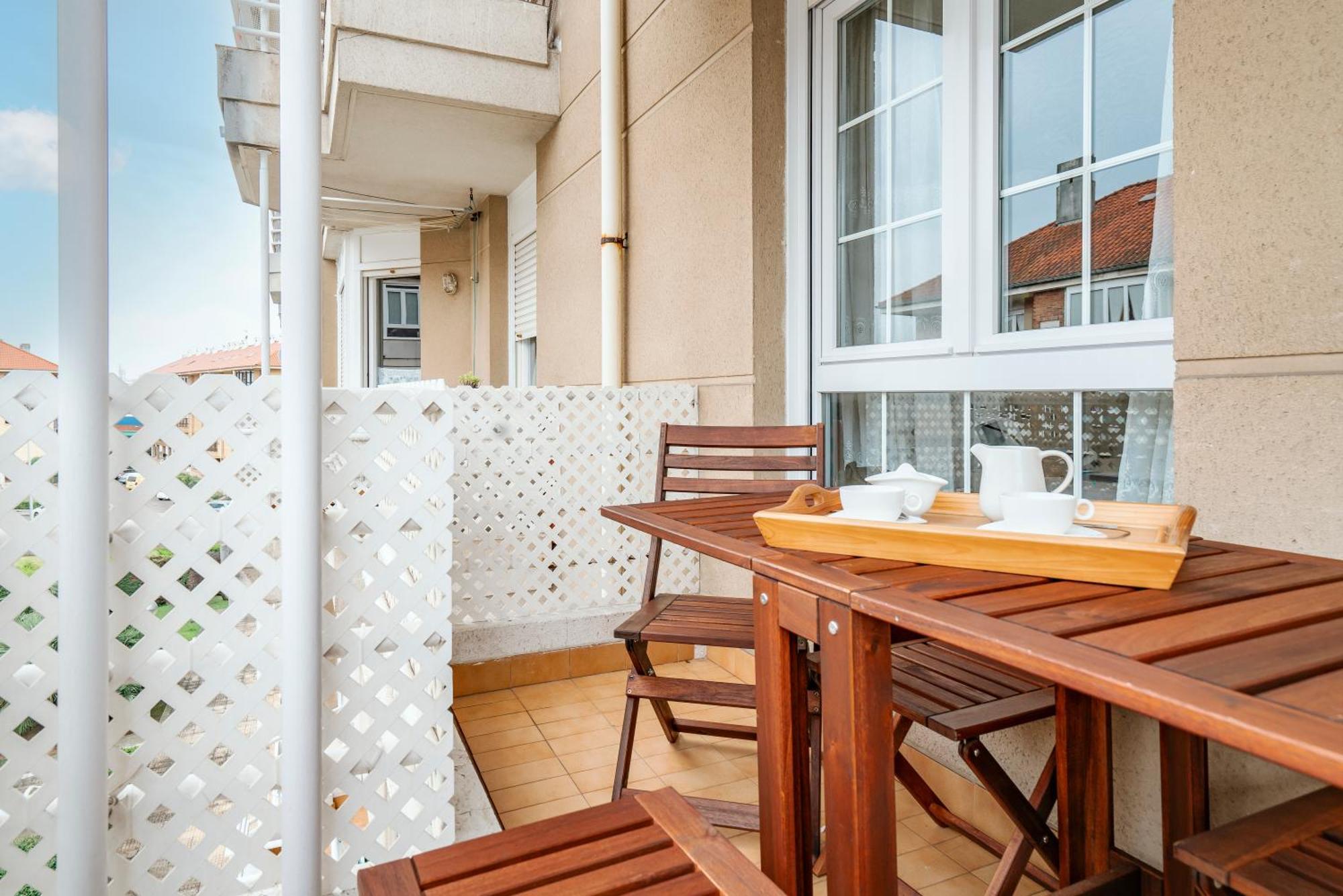 Appartamento Piso Con Piscina Santander Esterno foto