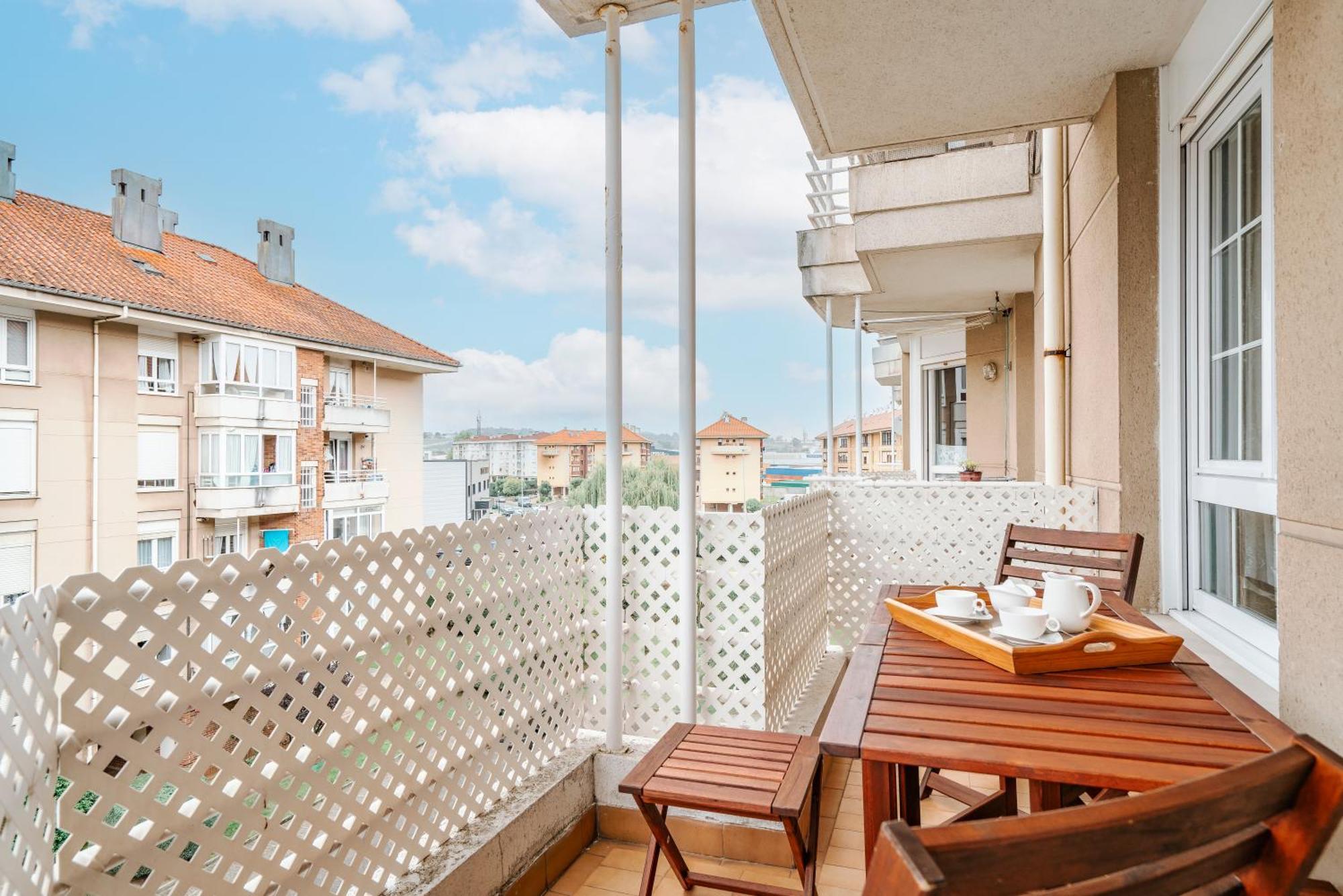 Appartamento Piso Con Piscina Santander Esterno foto